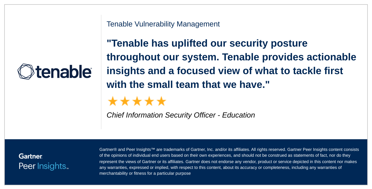 GPI Review Chief Information Security Officer in the Education Industry