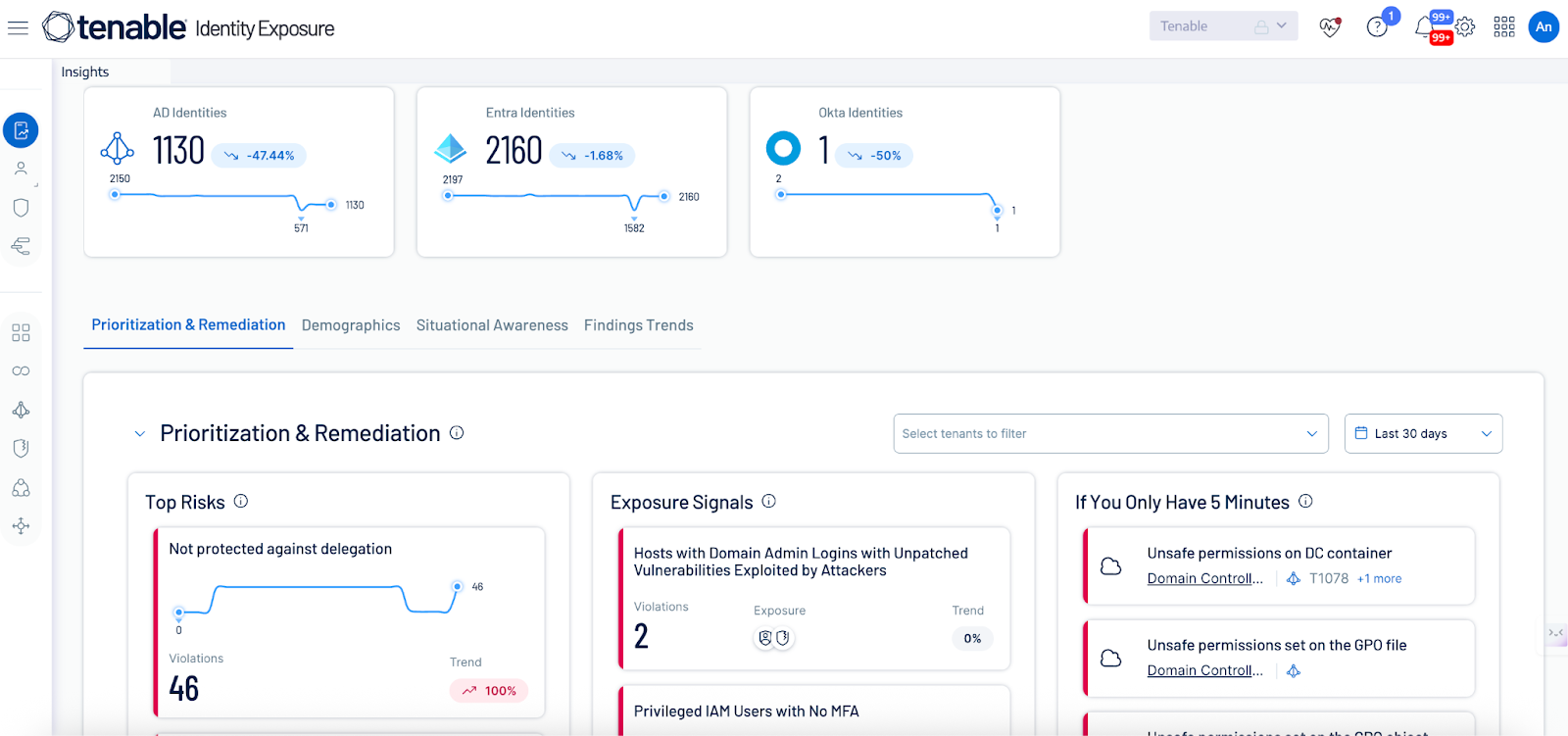 Tenable Identity Exposure
