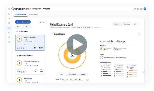 Tenable One Exposure Management Platform